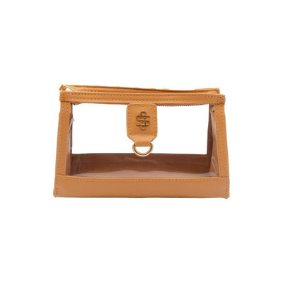 Clear Coco Stadium Clutch Crossbody - Simply Southern