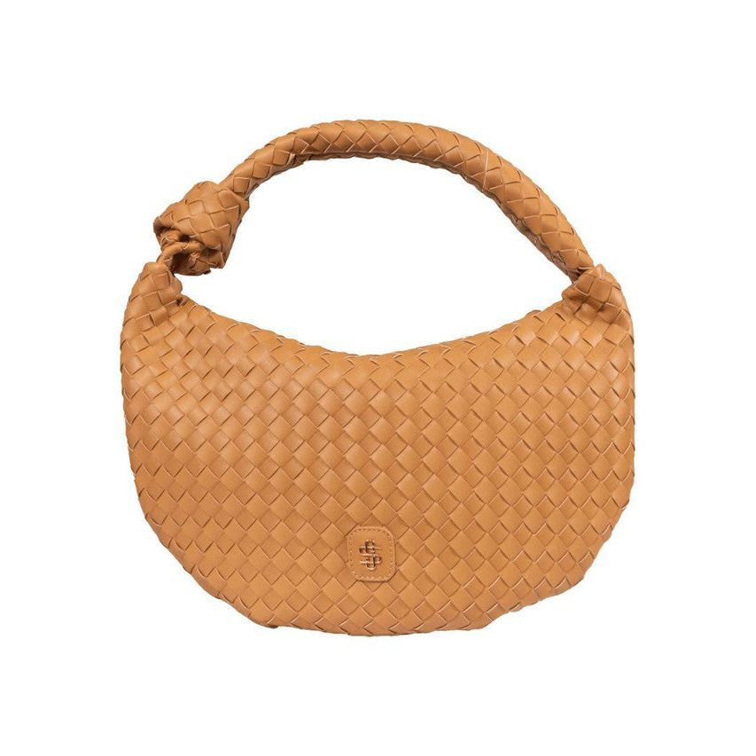 Coco Basketweave Purse - Knot Handle- Simply Southern