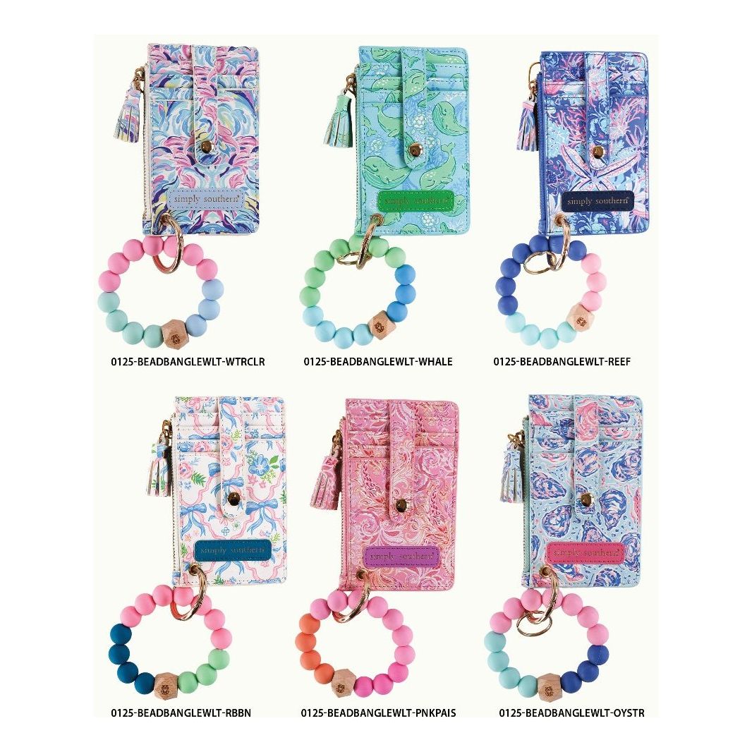Bead Bangle Wallet Wristlet - Simply Southern