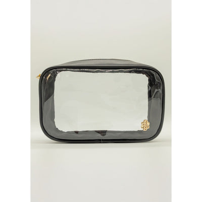 Stadium Leather Crossbody Black- Simply Southern