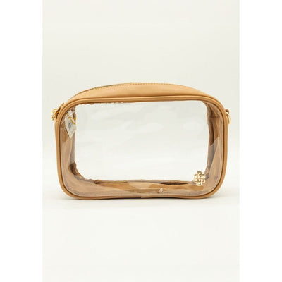 Stadium Leather Crossbody Coco- Simply Southern