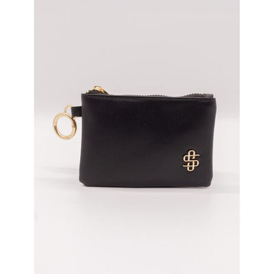 London Leather ID Pouch- Black- Simply Southern