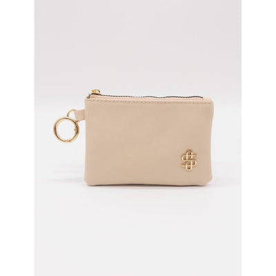 London Leather ID Pouch- Ivory- Simply Southern