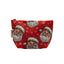 Simply Southern Santa Print Canvas Pouch Bag