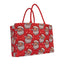 Simply Southern Santa Print Tote Bag