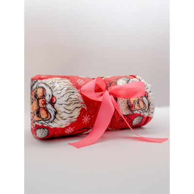 Holiday Santa Simply Southern Blanket