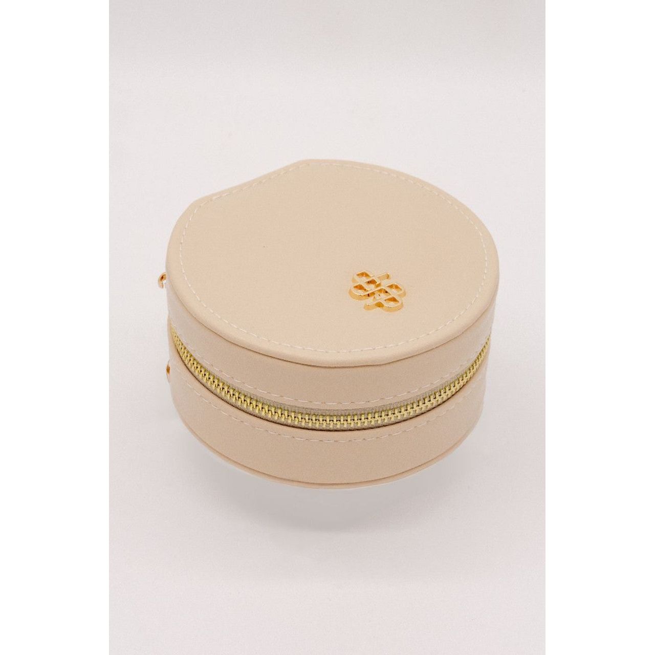 Miami Leather Jewelry Box- Ivory- Simply Southern
