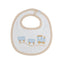 Train Applique Terry Bib - Mud Pie