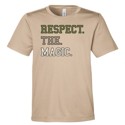 Core365 Dri-Fit Performance Tee – “Respect the Magic” (Youth & Adult)