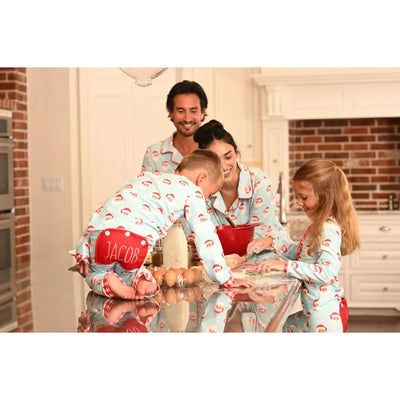 Kids Vintage Santa Pajamas - Matching Family Sugar Bee