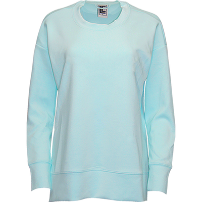 Aqua - Modal Spandex High Low Crewneck