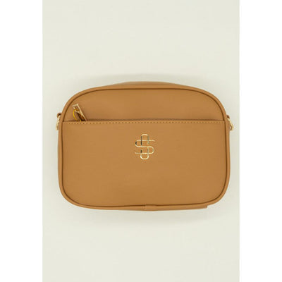 Ibza Leather Clutch Crossbody Coco- Simply Southern
