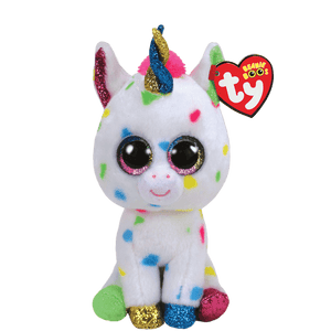 Harmonie - Speckled Unicorn - TY Beanie Baby