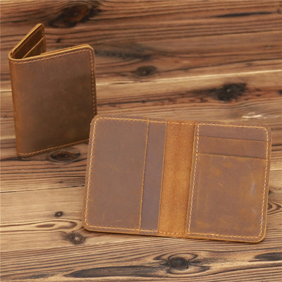 Genuine Leather Wallet, Handmade Wallet
