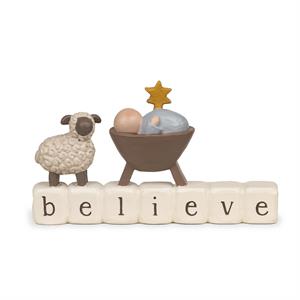 Baby Jesus Believe Figurine - Crossroads