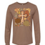 Fall Floral Cross Long Sleeve Tee – Adult | Bella+Canvas