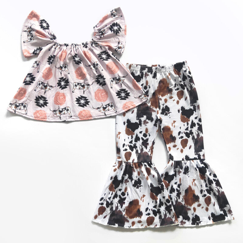 Rose Steer Girls Set