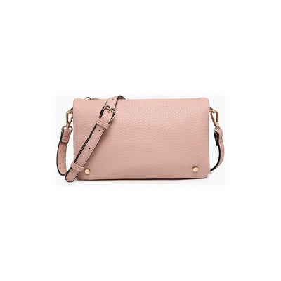 Phiona Studded Flapover Crossbody - Monogrammable