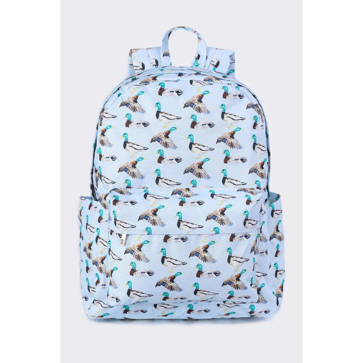 Mallard Duck Printed Kids Backpack