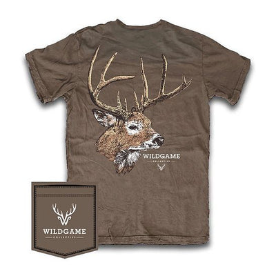 Wildgame Buck Tee - Adult - Fieldstone