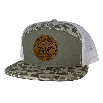 Preserve 7 Panel Marsh Camo Hat - Fieldstone