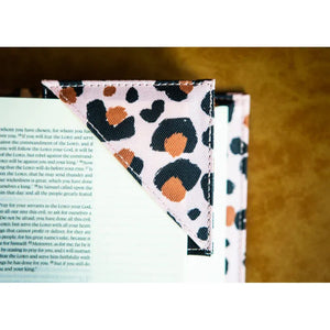 Cheetah Print Corner Bookmark - Kingfolk Co