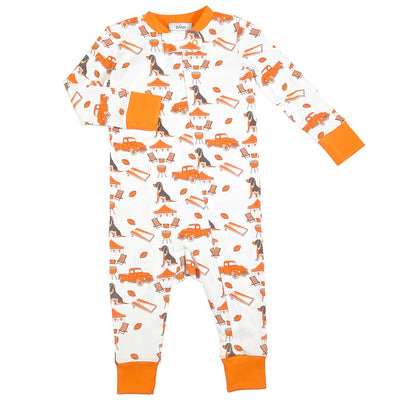Baby Vols Playsuit – Hound Dog Spirit for the Littlest Fans - Ishtex