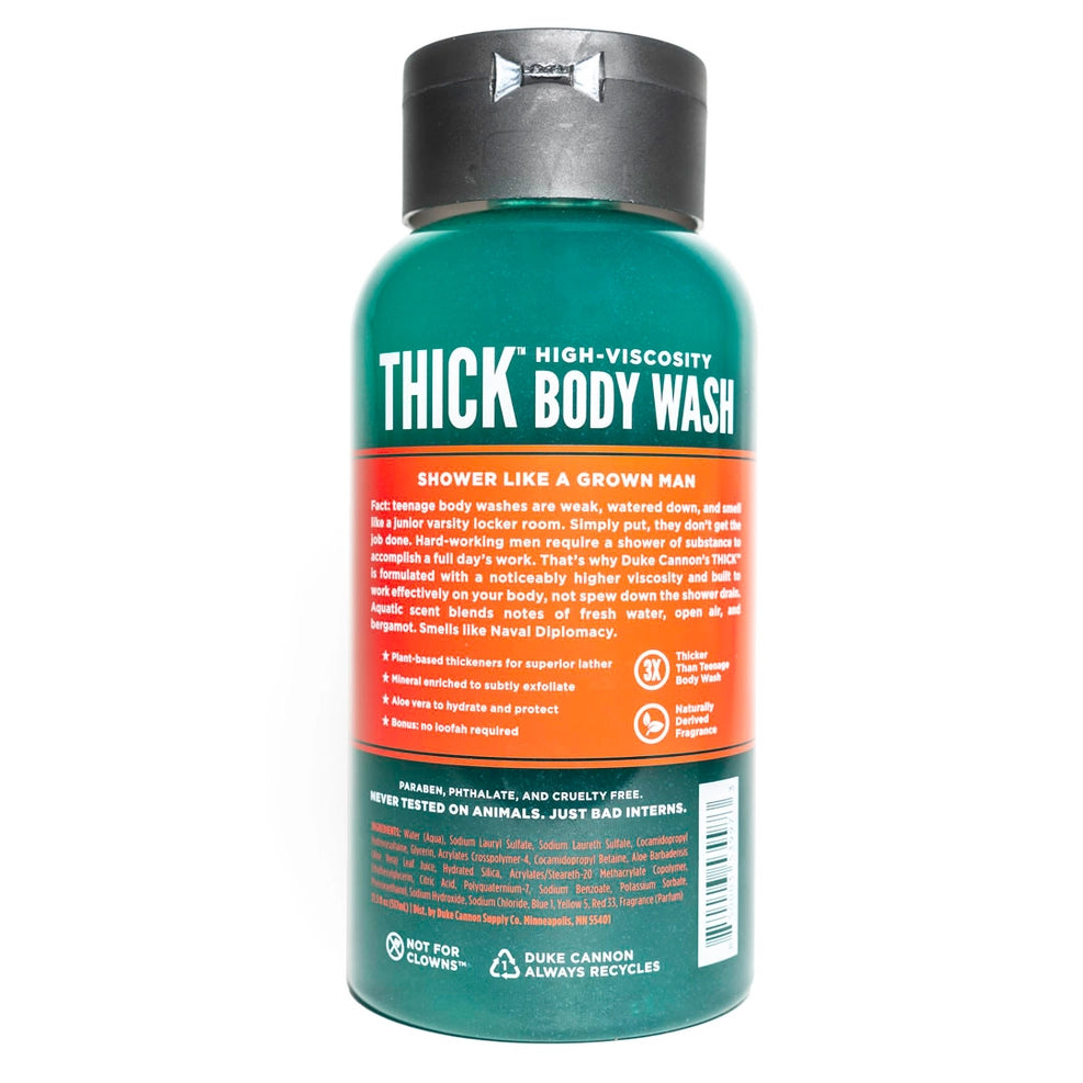 Naval Diplomacy Thick High-Viscosity Body Wash - Duke Cannon