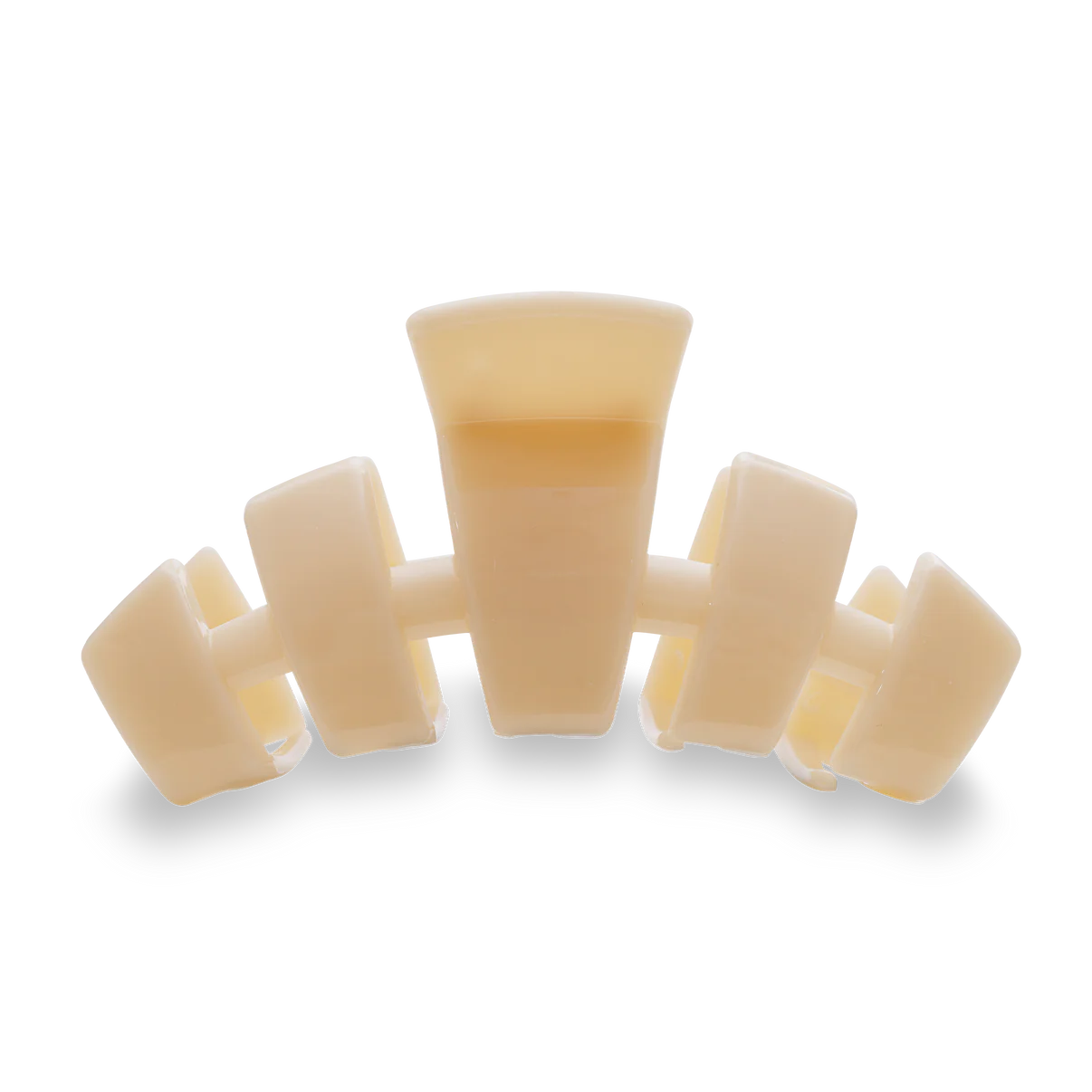 Classic Almond Beige Hair Clip - Teleties