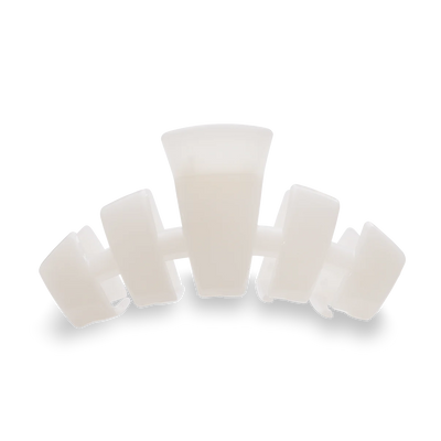 Classic Coconut White Hair Clip - Teleties