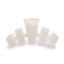 Classic Coconut White Hair Clip - Teleties