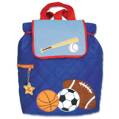 Quilted Sports Backpack