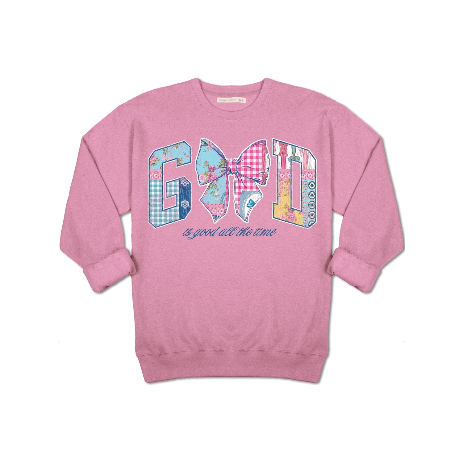 God is Good All the Time - Simply Southern Crewneck Sweatshirt