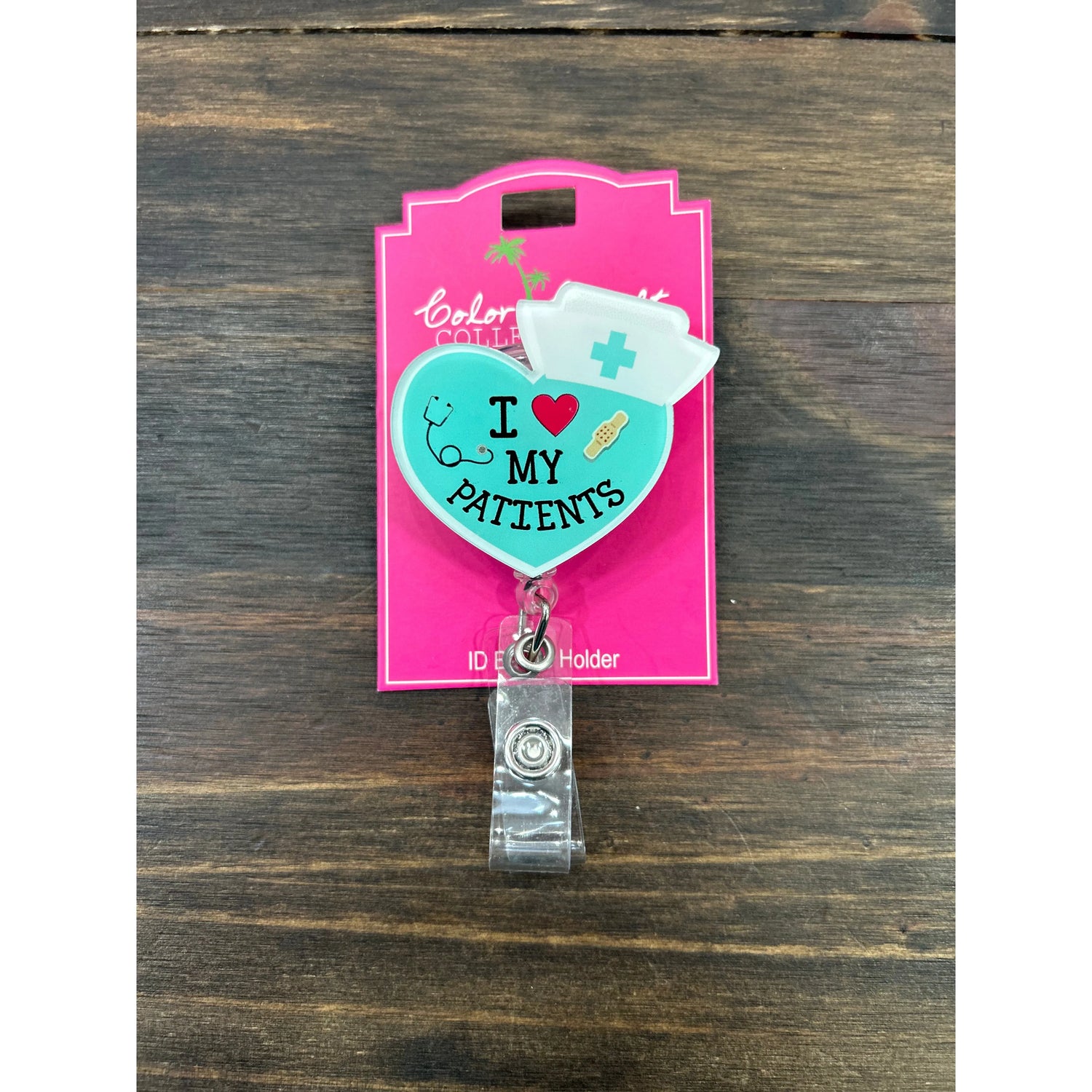 I Love My Patients ID Badge Reel