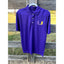 Purple Mens Nike Polo with Embroidered U