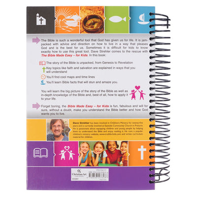 The Bible Made Easy - Spiral Bound Kid Book