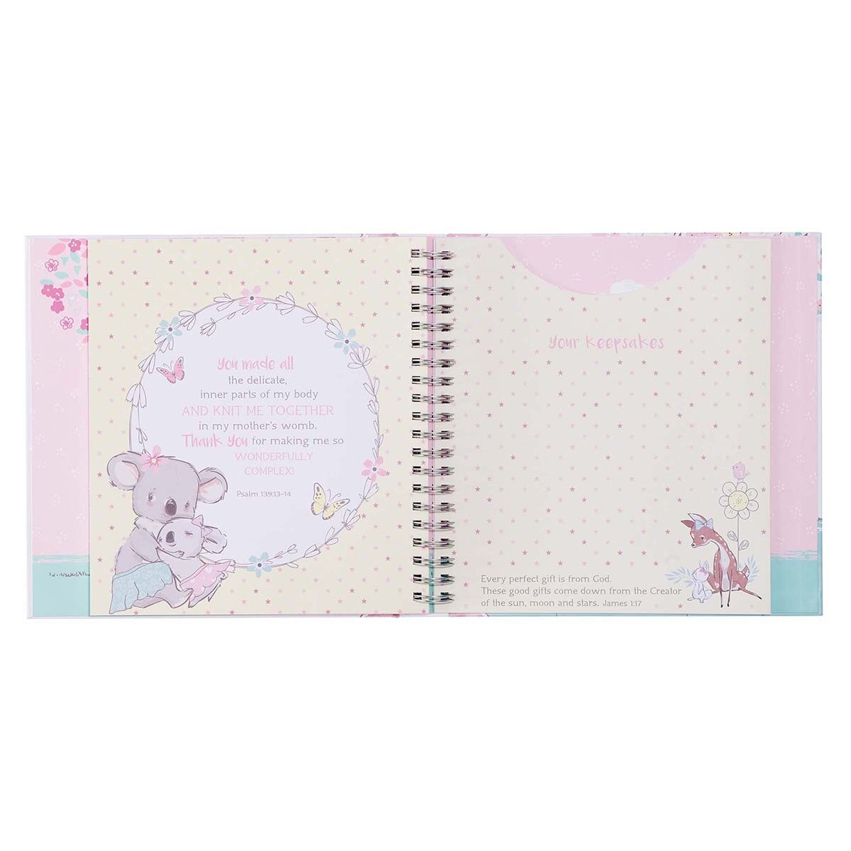 Baby Girl's First Memory Book