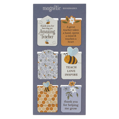 Amazing Teacher Magnetic Bookmark Set