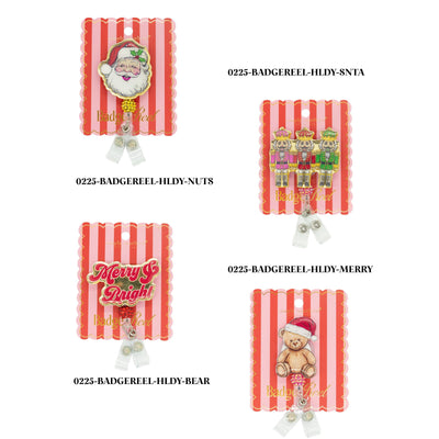 Holiday Badge Reel - Simply Southern