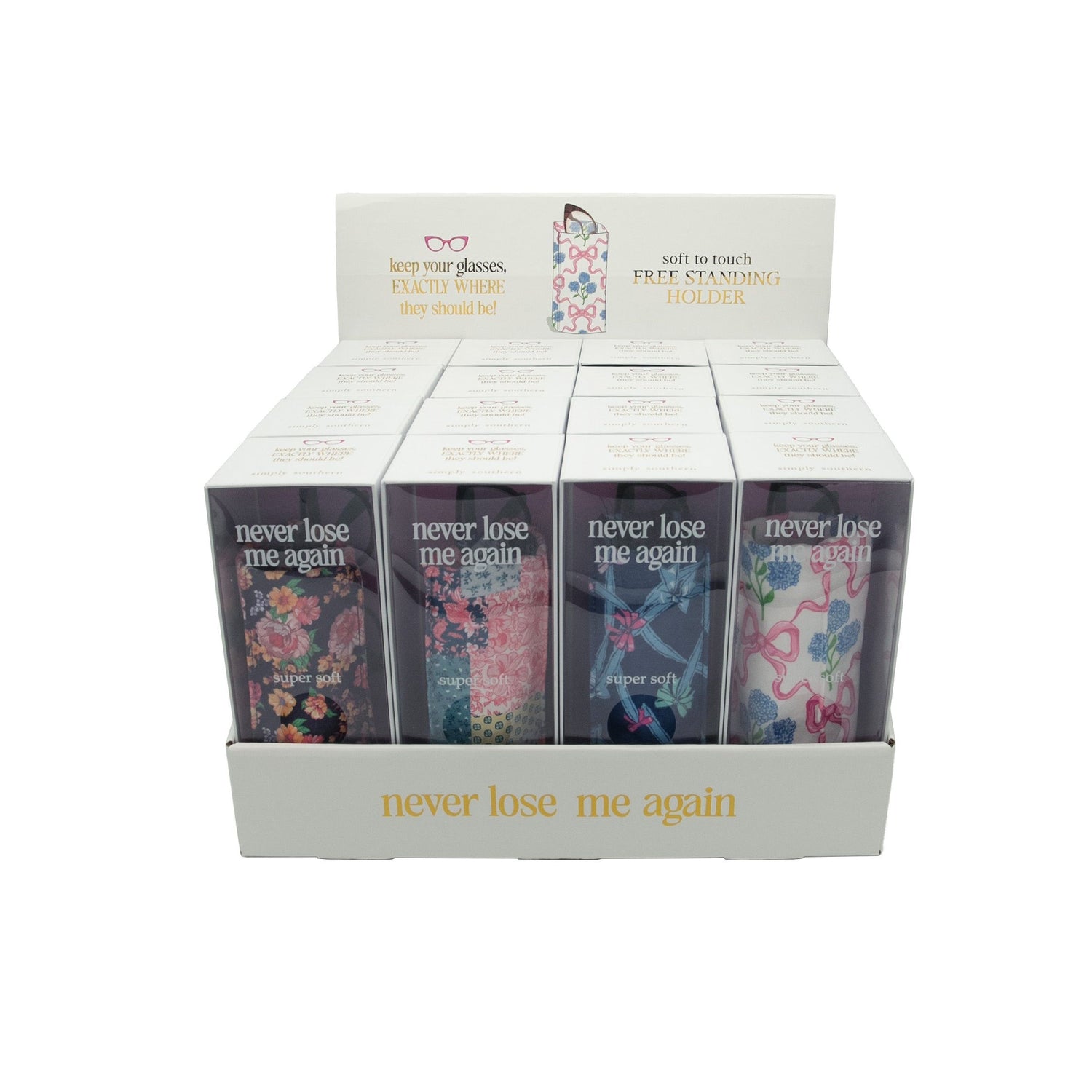 Never Lose Me Again - Glassholder - Simply Southern