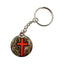 Tap to Pray - Prayer Tag Keychains - Forest Camo + Cross