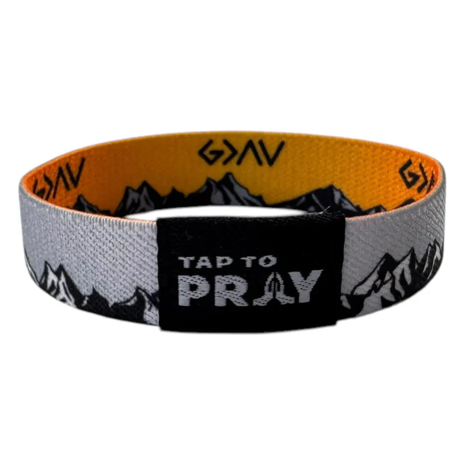 Tap to Pray - Wristband God is Greater - Medium
