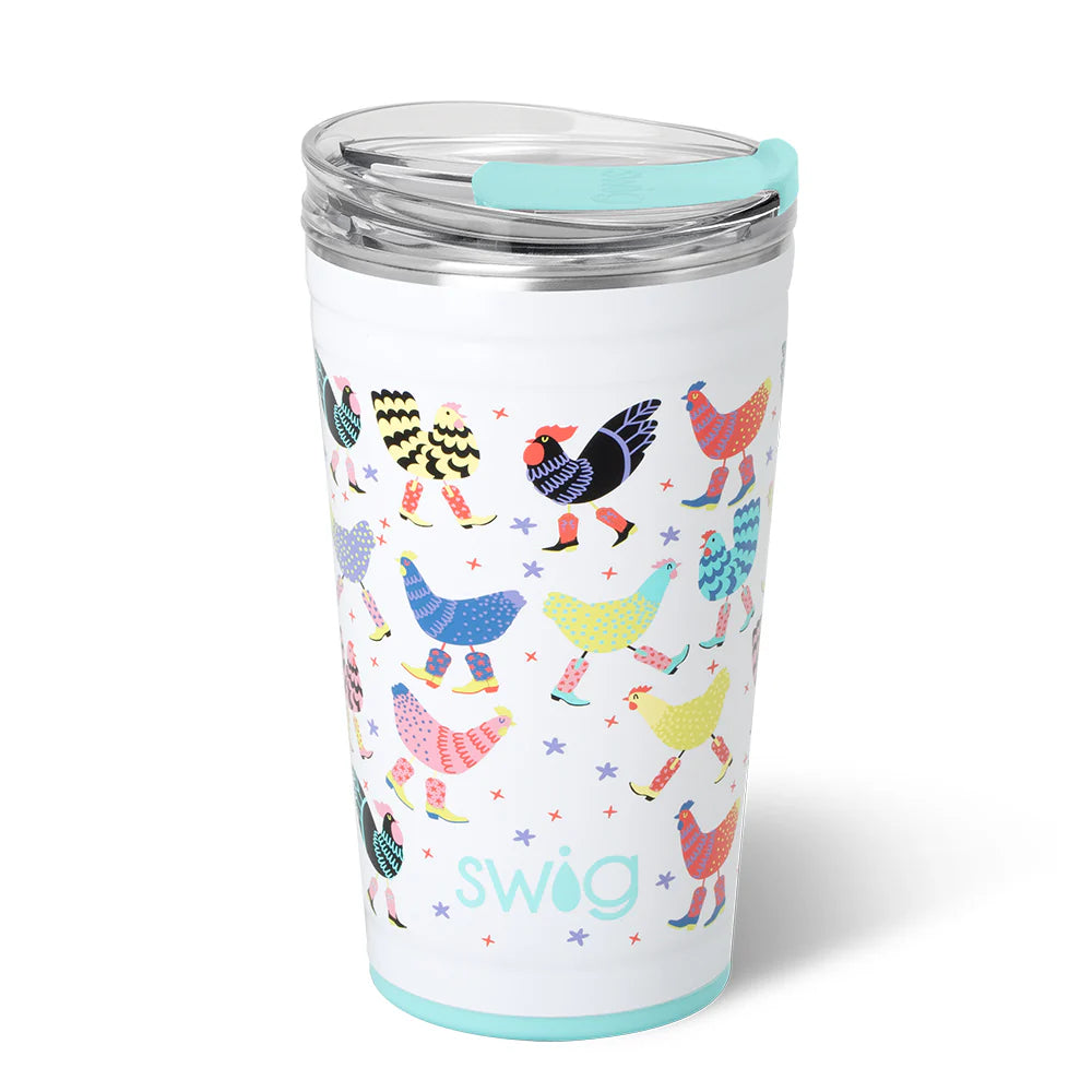 Funky Chicken Party Cup (24oz) - Swig Life
