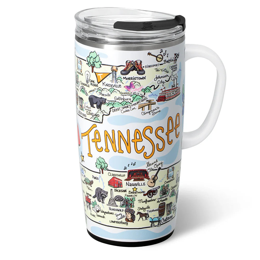 Tennessee Travel Mug 22oz - Swig Life