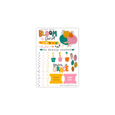 Boom in Christ Sticker Sheet - Kingfolk Co