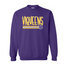 Viqueens Volleyball Purple Spirit Crewneck Sweatshirt