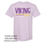 Viking Spirit Comfort Color TShirt- Community Vikings Orchid