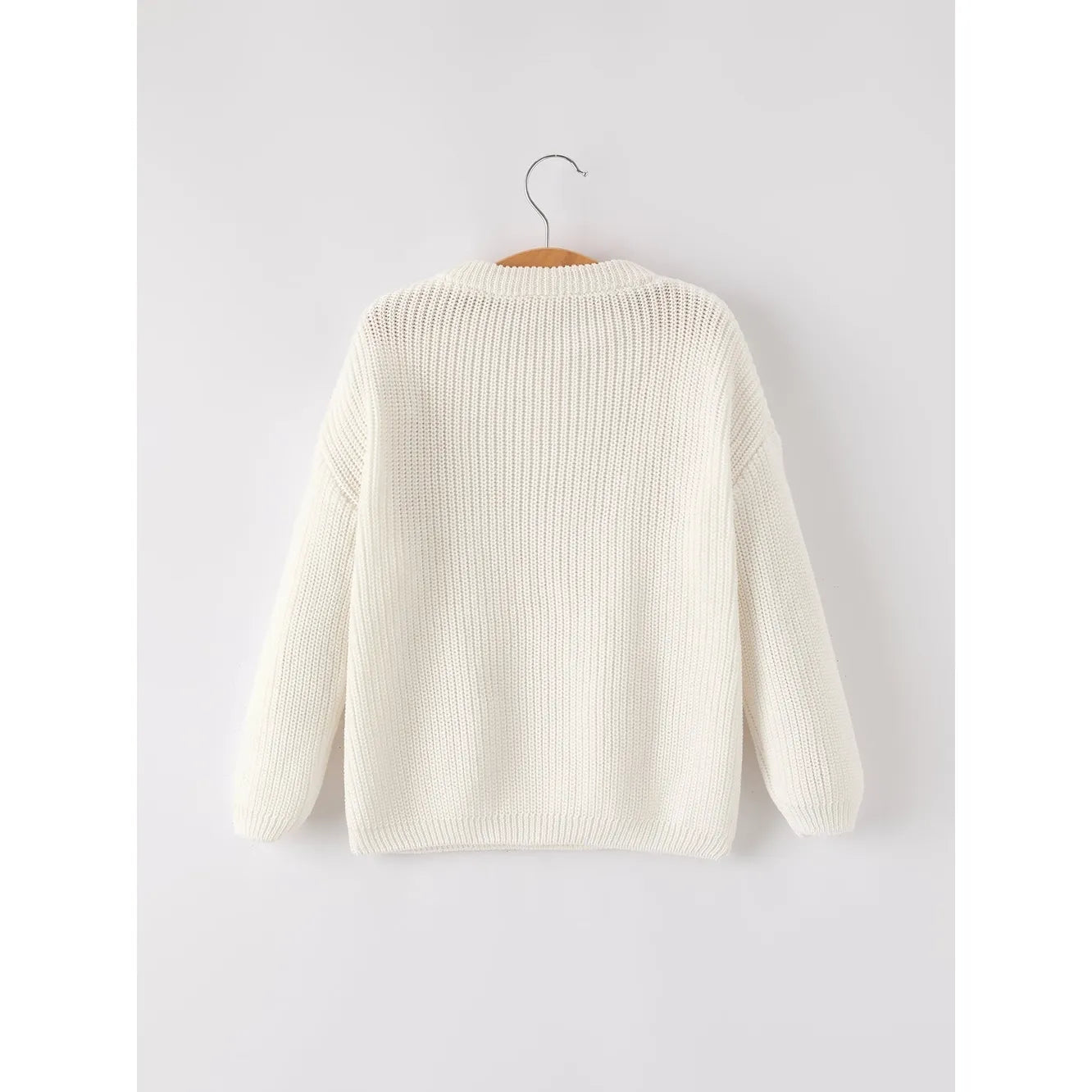 Bow Sequins Sweater - Kids