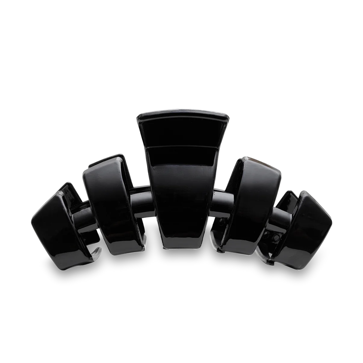 Classic Jet Black Hair Clip - Teleties