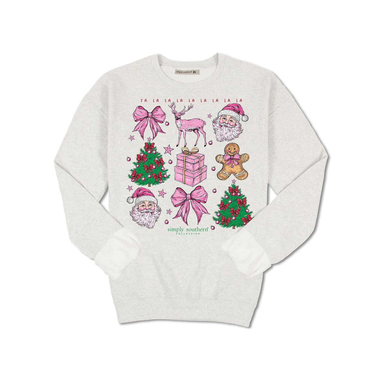 Simply Southern Flurry Trees Crew Neck Sweatshirt – Youth & Adult Sizes